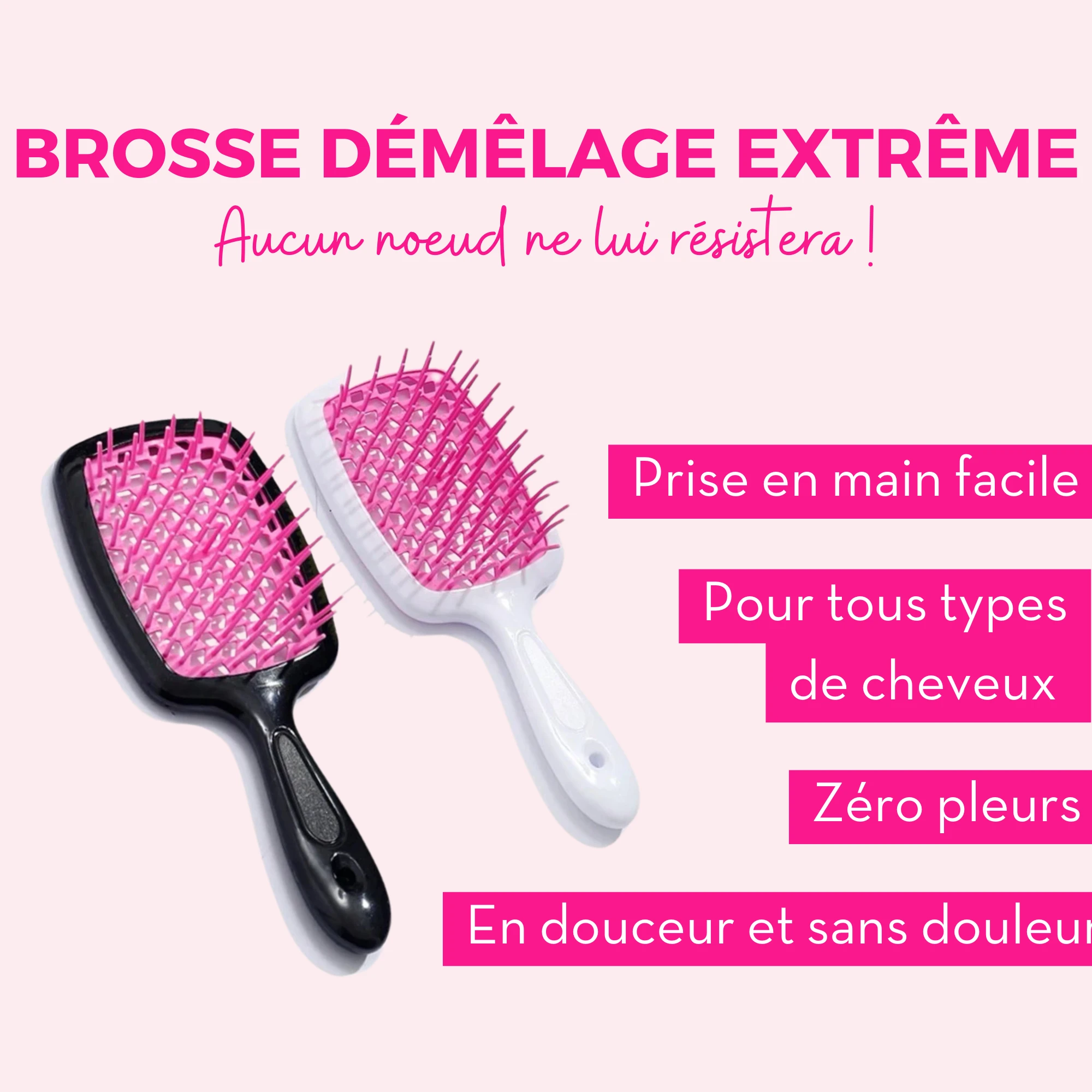Brosse démêlante NANOU