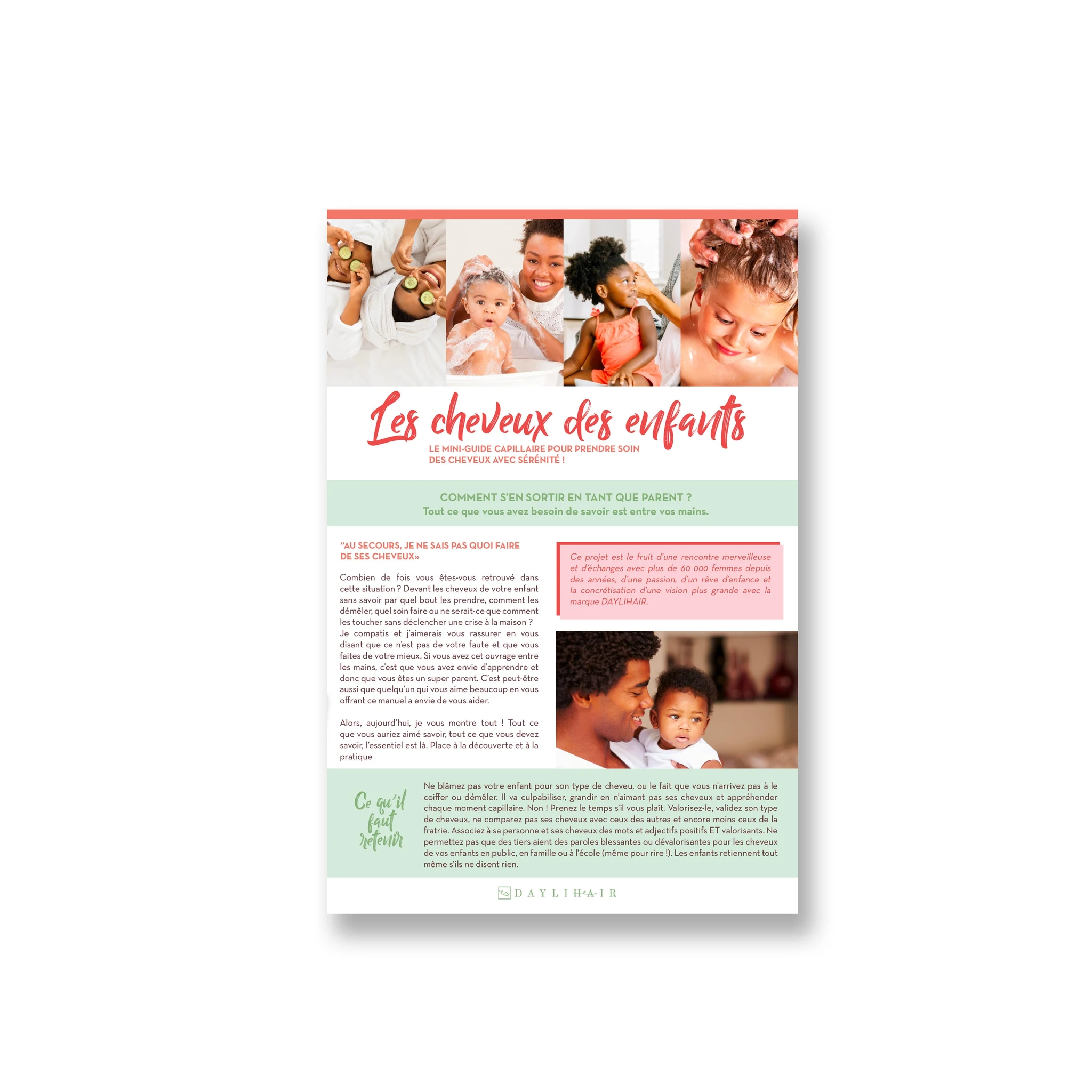 Mini-guide KIDS capillaire pour les cheveux des enfants !